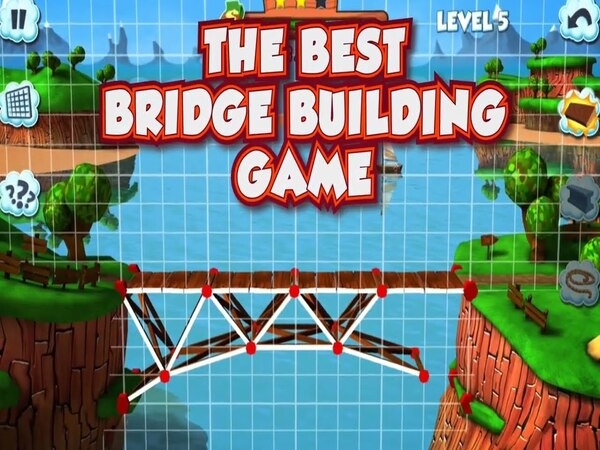 Tựa game xây cầu Bridge Builder