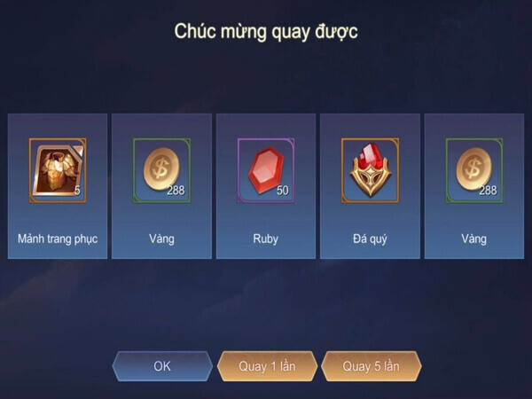 Ruby trong liên quân dùng để làm gì? - Chơi sự kiện