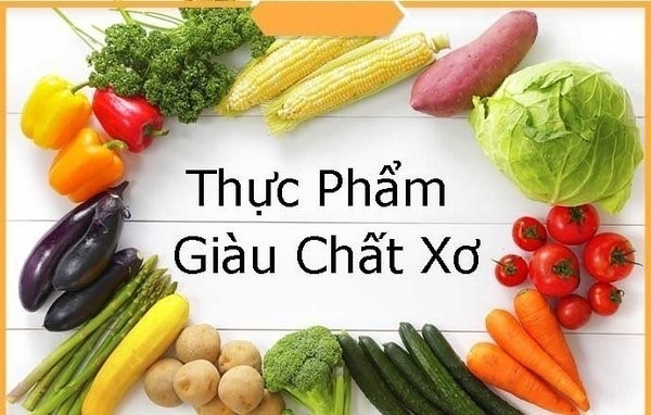 Các thực phẩm giàu chất xơ