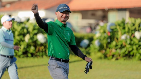 Đỗ Anh Đức trong giải đấu ECCO Golf Tournament 2019