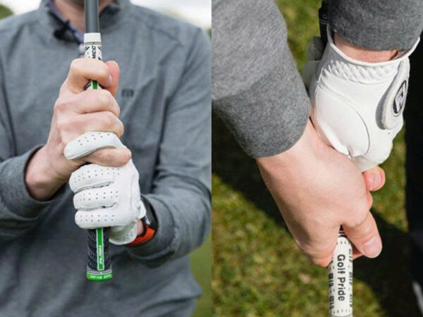 Cách cầm gậy golf kiểu bóng chày (Ten Fingers/Baseball)