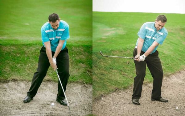 Chi tiết các bước kỹ thuật đánh cát trong golf