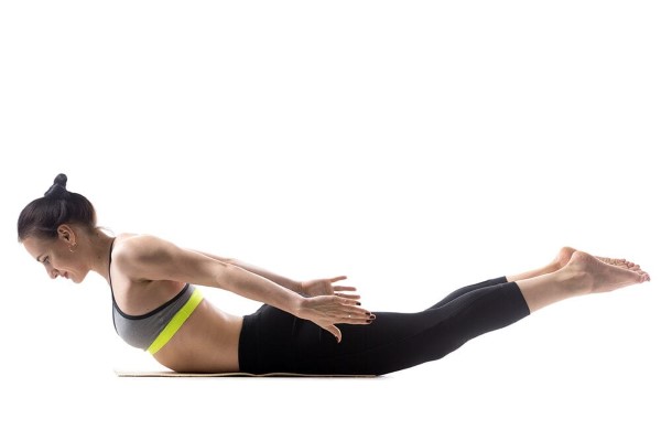 Tư thế châu chấu (Shalabhasana)