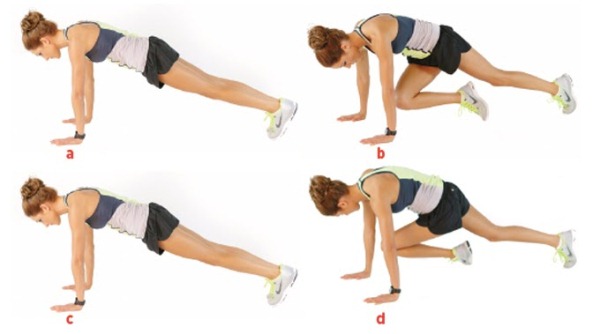 Bài tập Cardio chống đẩy cho nữ