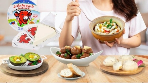 Phô mai con bò cười và chế độ ăn kiêng giàu protein