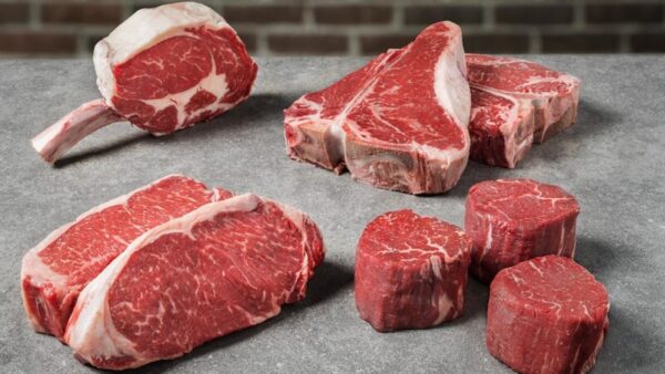 Lượng protein trong thịt bò