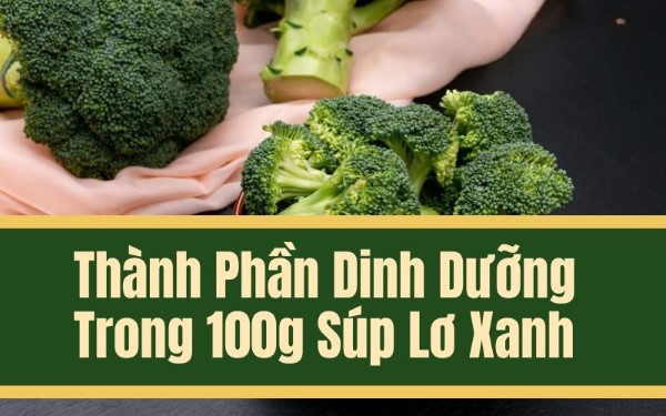 Súp lơ bao nhiêu Protein? Giá trị dinh dưỡng khác